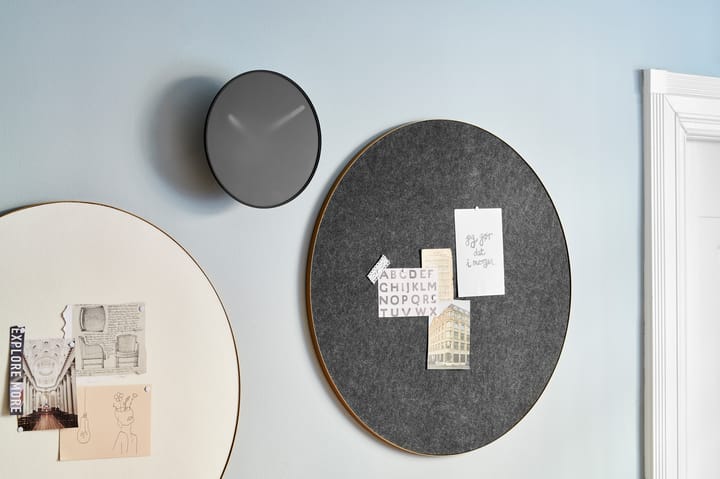 Retell pinboard oppslagstavle Ø 80 cm, Svart-messing Gejst