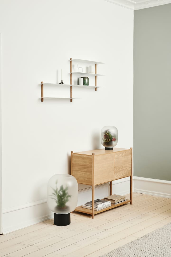 Sceene bookcase B, Lys eik Gejst