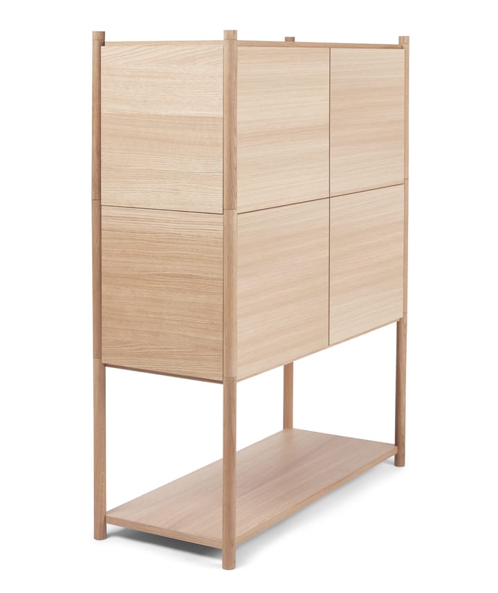 Sceene bookcase E, Lys eik Gejst