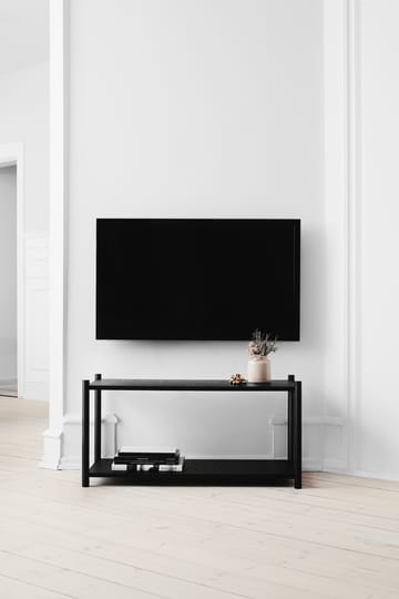 Sceene bookcase F - Svartbeiset eik - Gejst