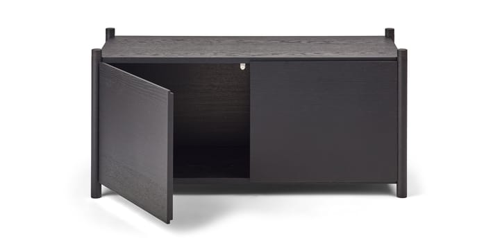 Sceene bookcase G, Svartbeiset eik Gejst