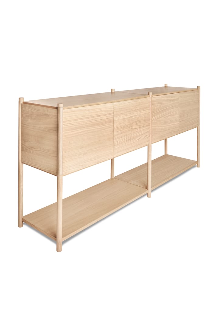 Sceene bookcase H, Lys eik Gejst
