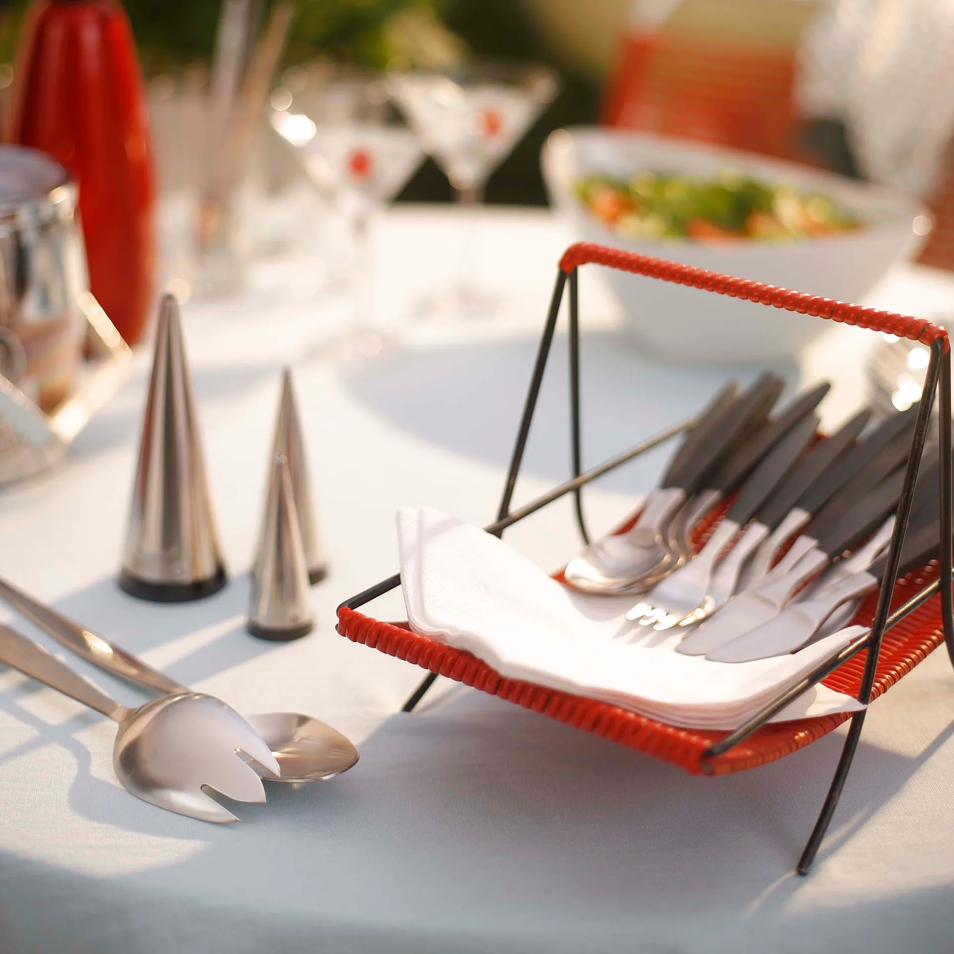 Focus de luxe dessertskjeer, 4-pakk Gense