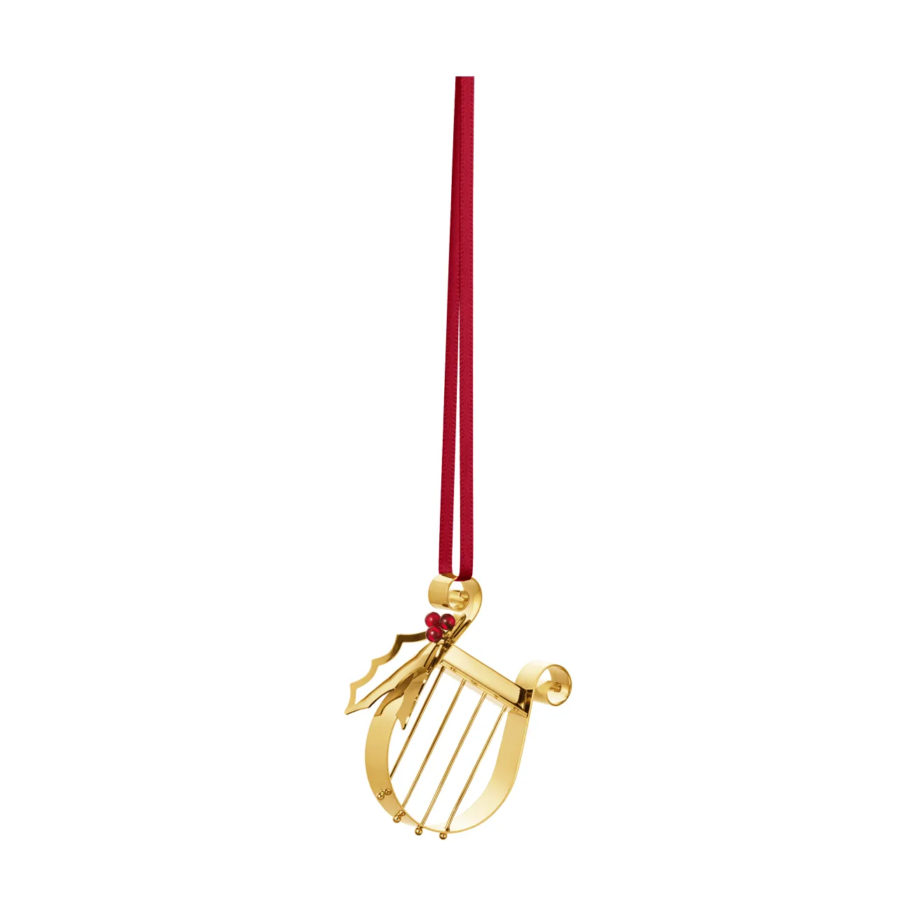 2026 års julepynt, Harpe, gull Georg Jensen