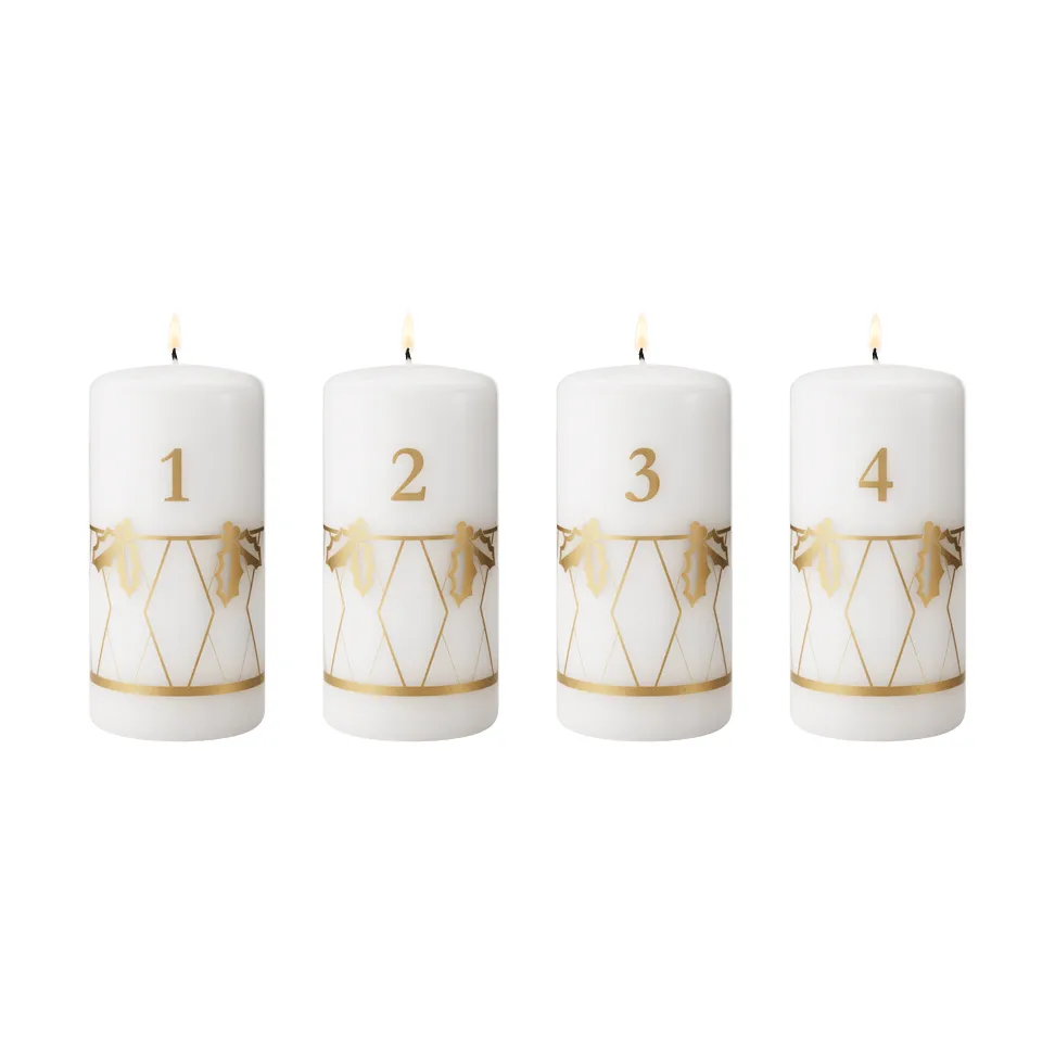 adventlys for 2026, Gulltrykk, 4 deler Georg Jensen