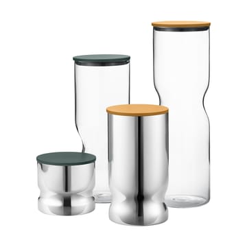 Alfredo boks medium 1 L - Rustfritt stål-gul - Georg Jensen