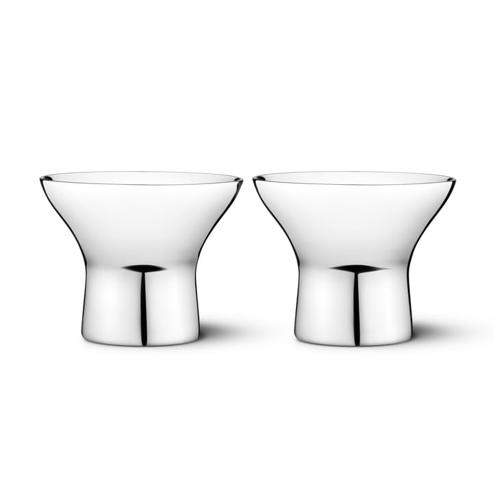 Alfredo eggeglass 2-pakk, 5 cm Georg Jensen