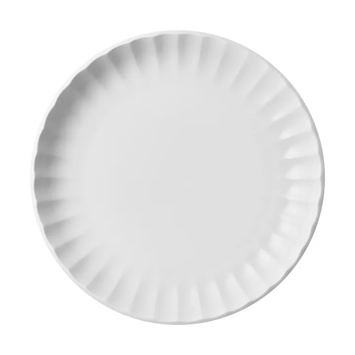 Bernadotte suppetallerken - Hvit, Ø16,5 cm - Georg Jensen