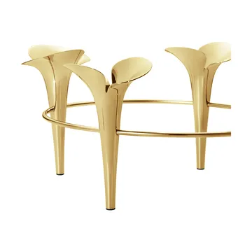Bloom lysestake Ø 28 cm - Gull - Georg Jensen