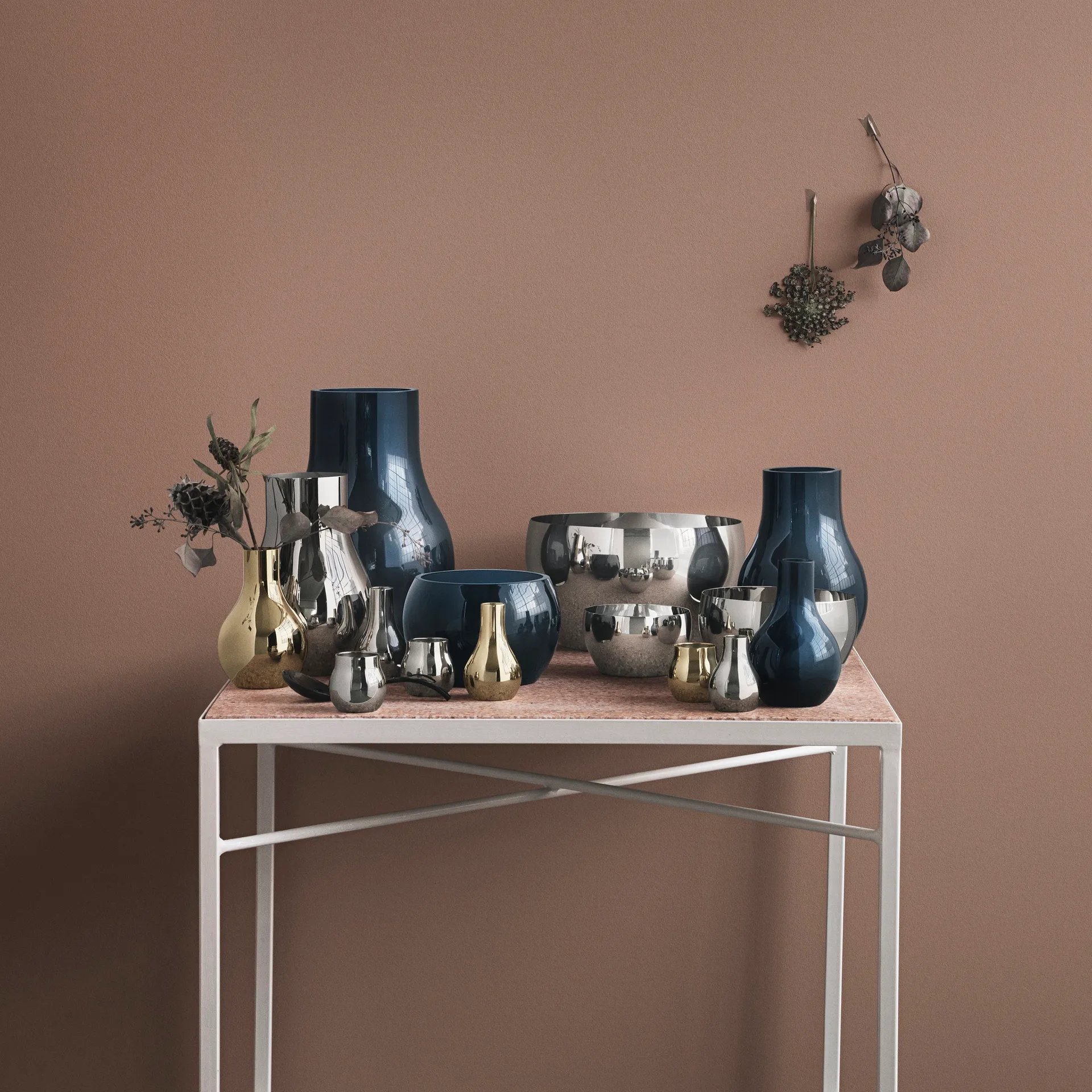 Cafu glassvase blå, ekstra liten, 14,8 cm Georg Jensen