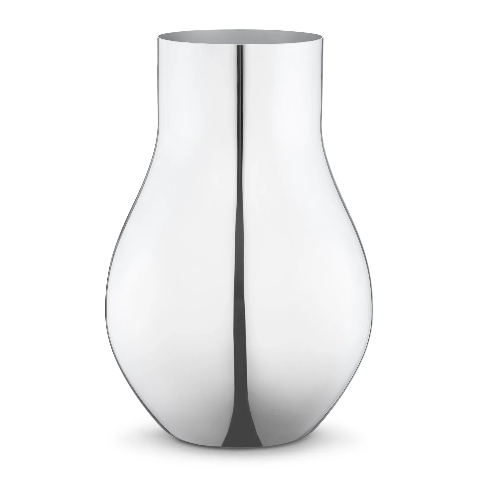 Cafu vase rustfritt stål, medium, 30 cm Georg Jensen