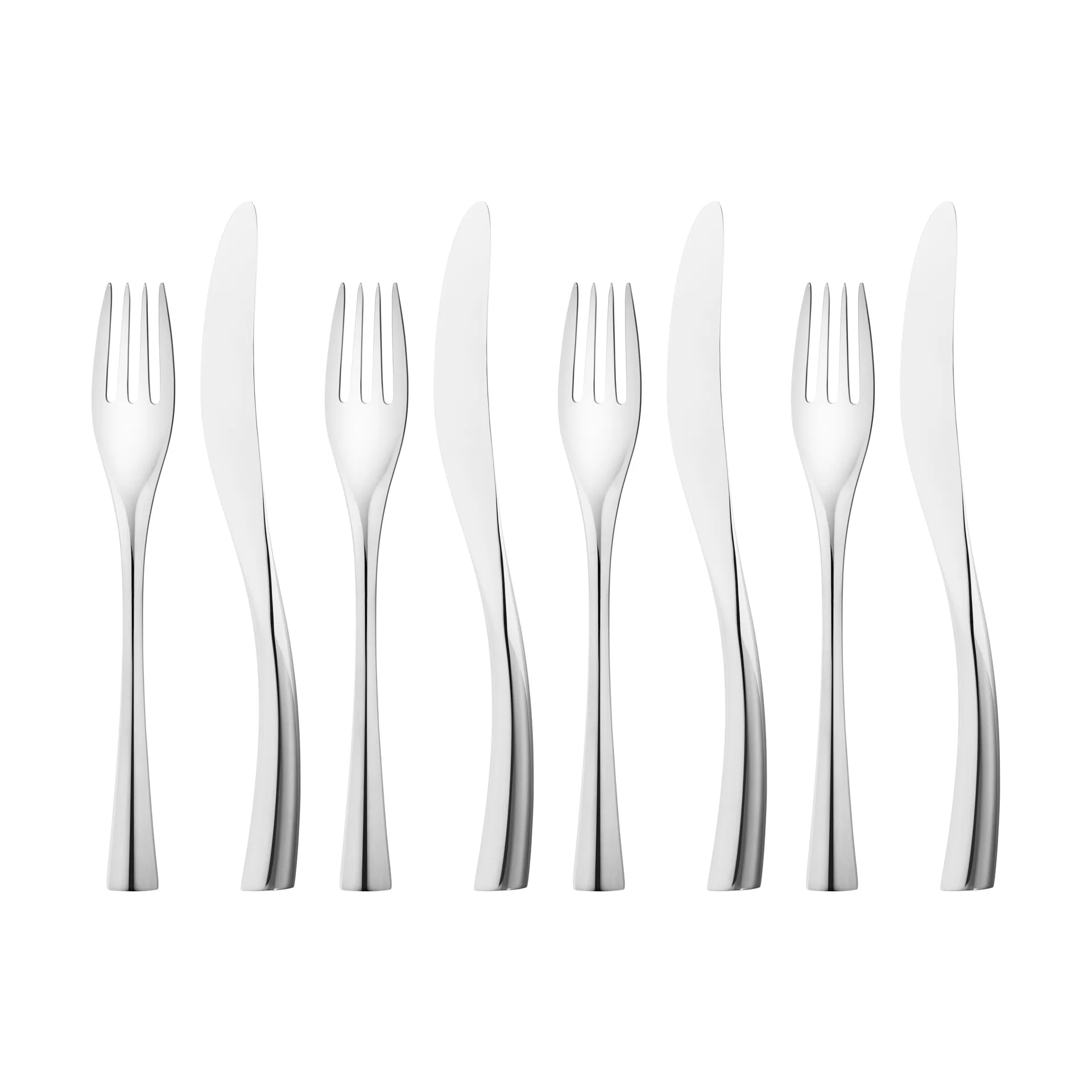 Cobra bestikksett 8 deler, Rustfritt stål Georg Jensen