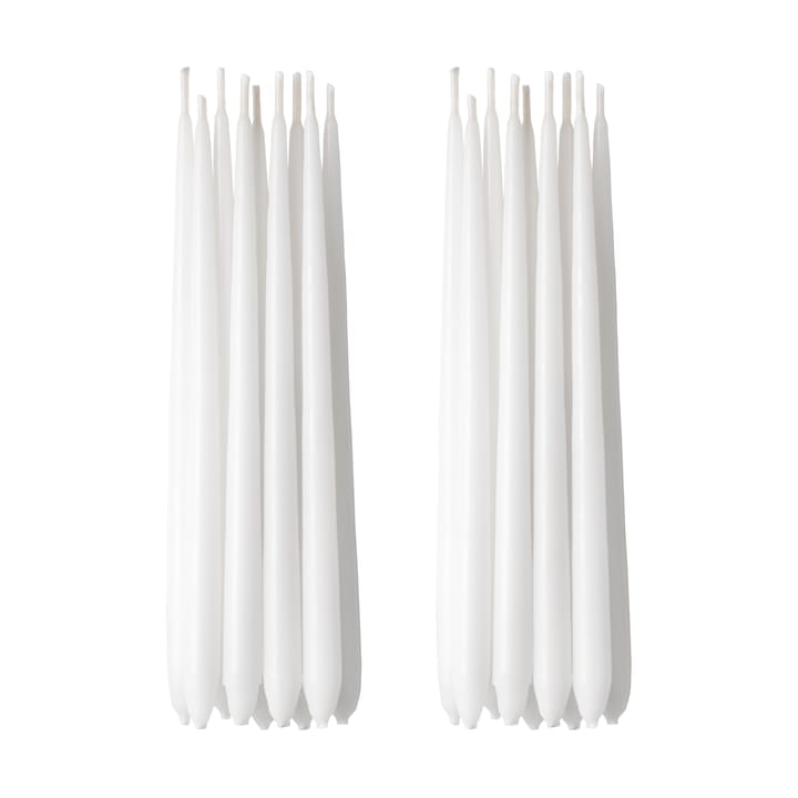 Cobra Hanukkah lys 18-pakning, Hvit Georg Jensen