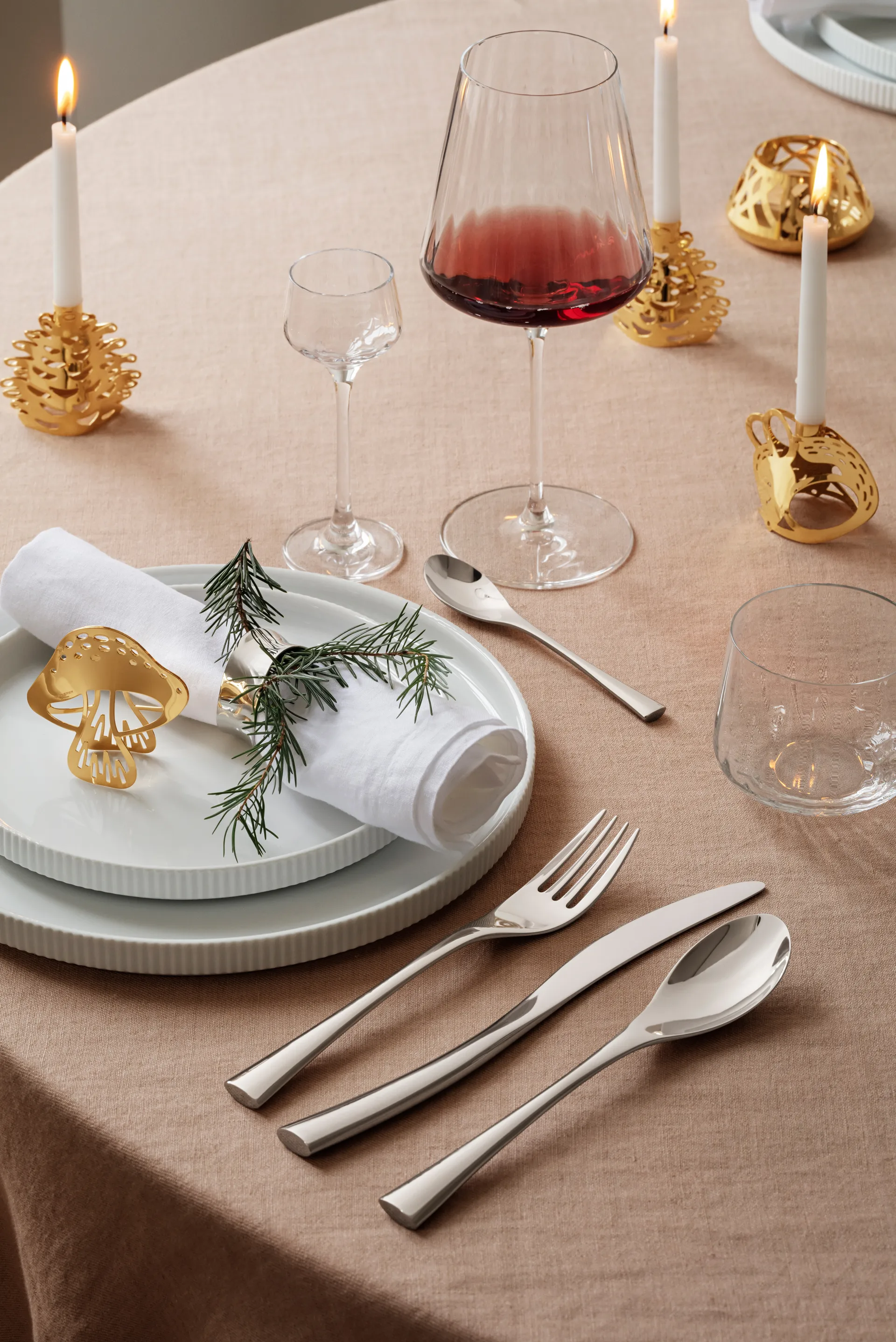 Cobra spiseskje, Rustfritt stål Georg Jensen