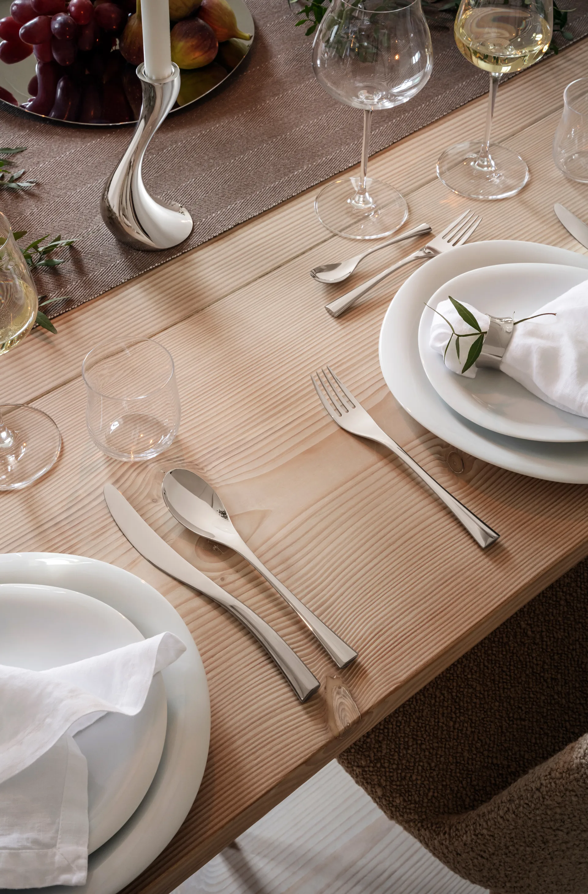 Cobra teskje 4-pakning, Rustfritt stål Georg Jensen