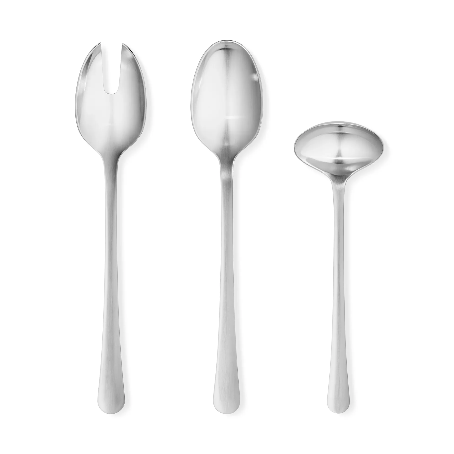 Copenhagen matt serveringsbestikk, 3 deler Georg Jensen