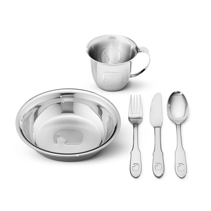 Elephant barneservise - 5 deler - Georg Jensen