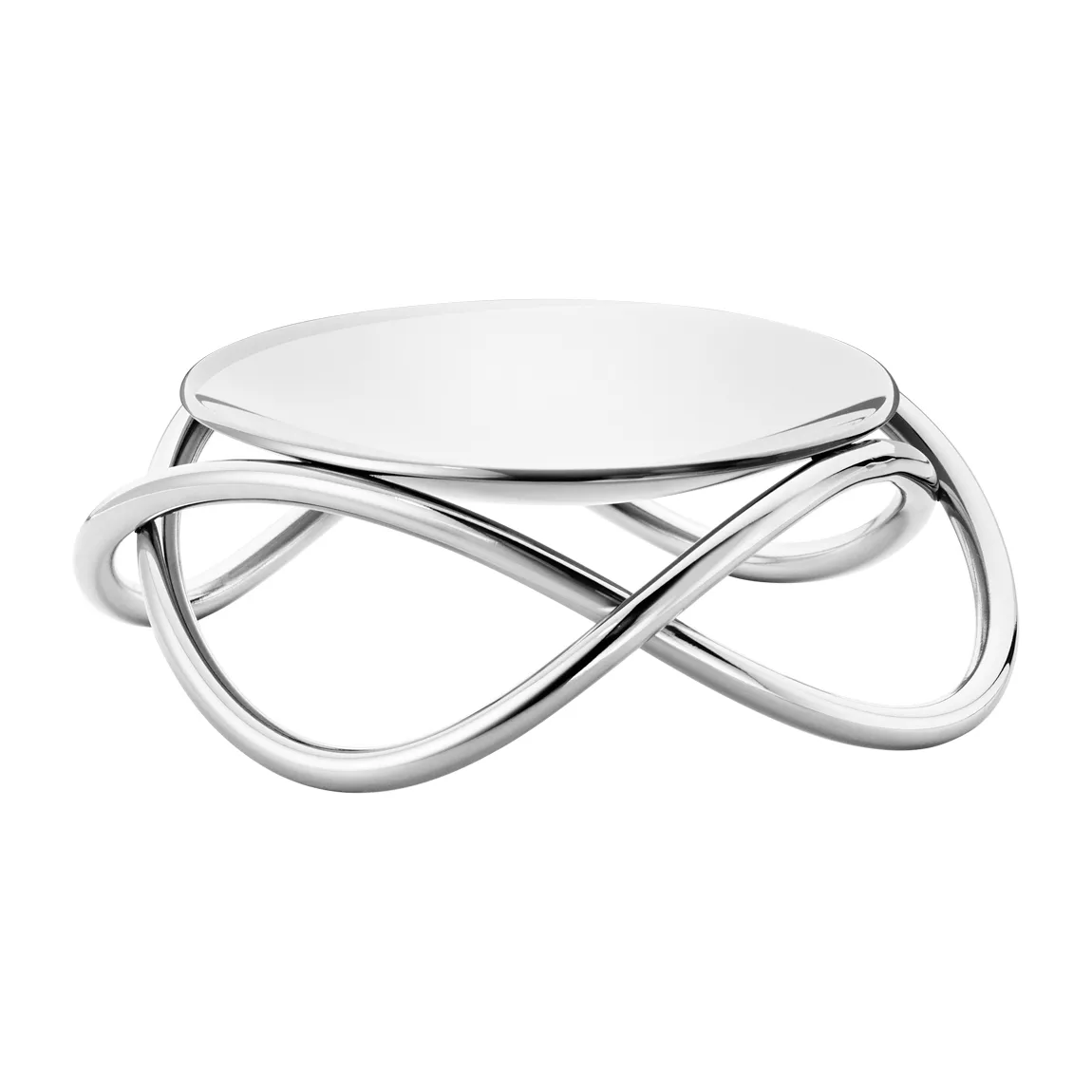 Glow kubbelysestake liten, Blank Georg Jensen