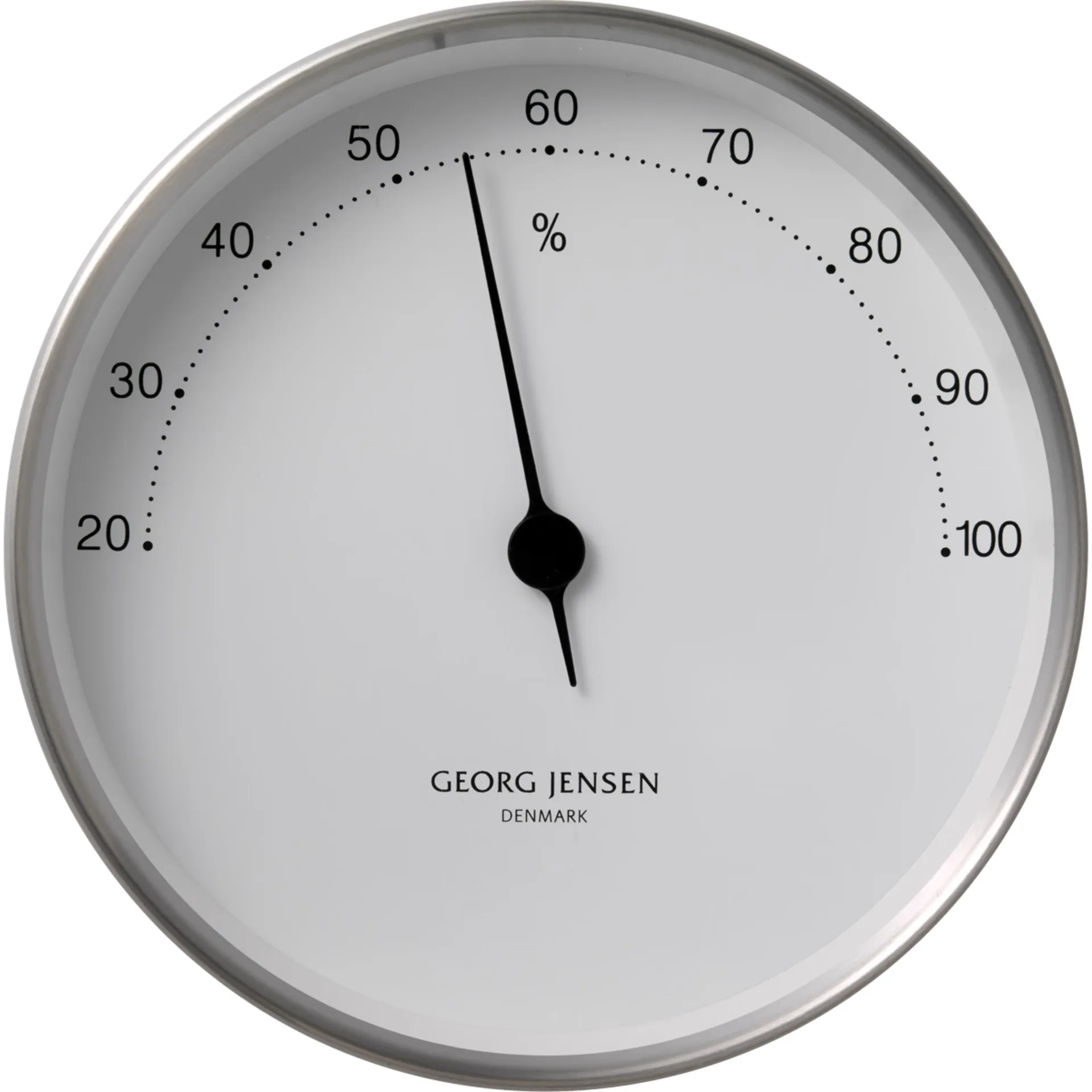 Henning Koppel Hygrometer 10 cm, Hvit Georg Jensen
