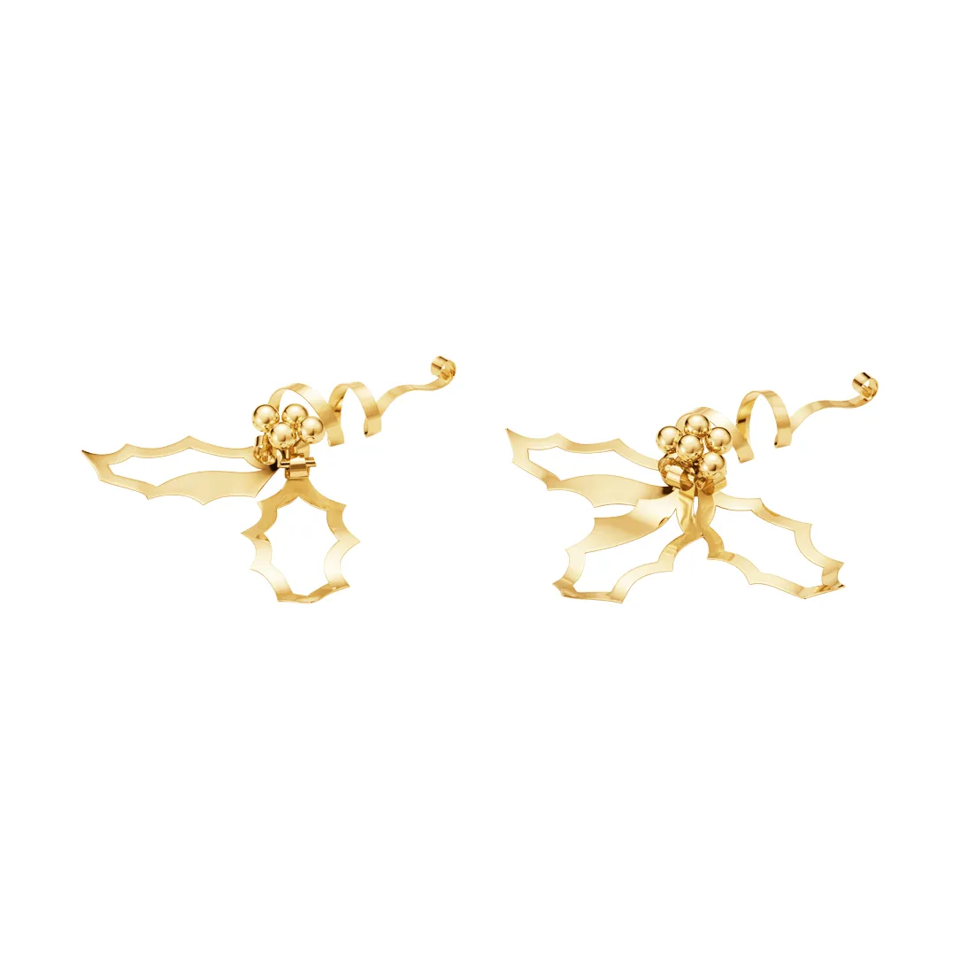 Julepynt for bordet 2026, Gull, 2 deler Georg Jensen