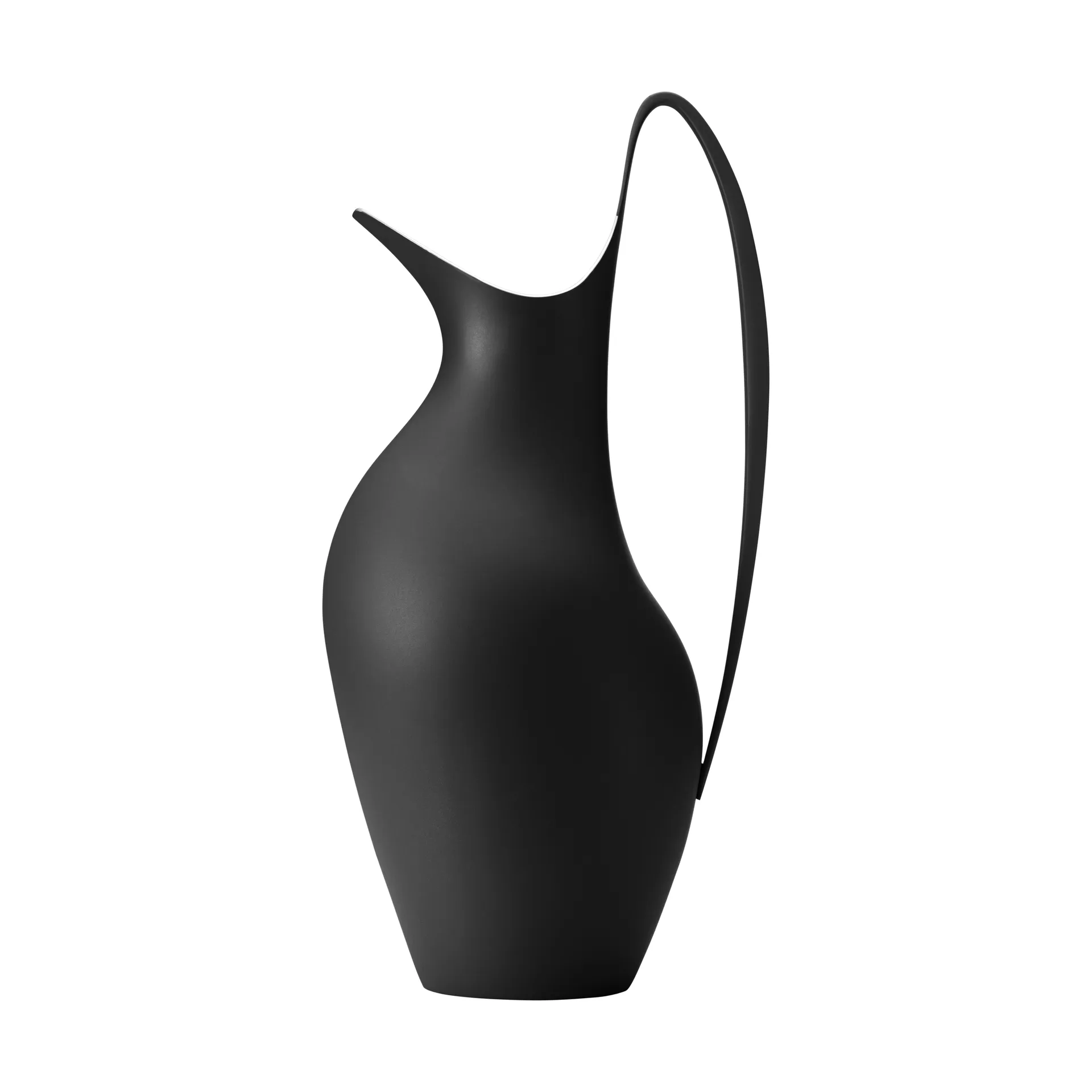 Koppel mugge 0,75 L, Rustfritt stål-midnight black Georg Jensen