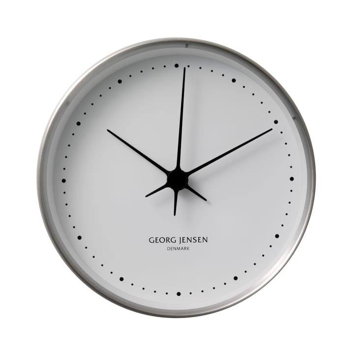 Koppel veggur hvitt-rustfritt stål - Diameter 22 cm - Georg Jensen