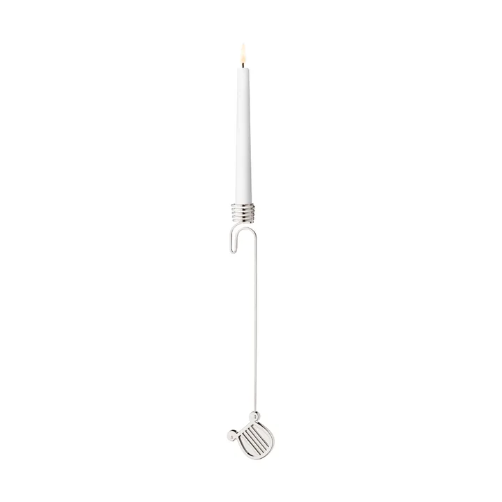 lysestake for 2026 - Harpa, palladium - Georg Jensen