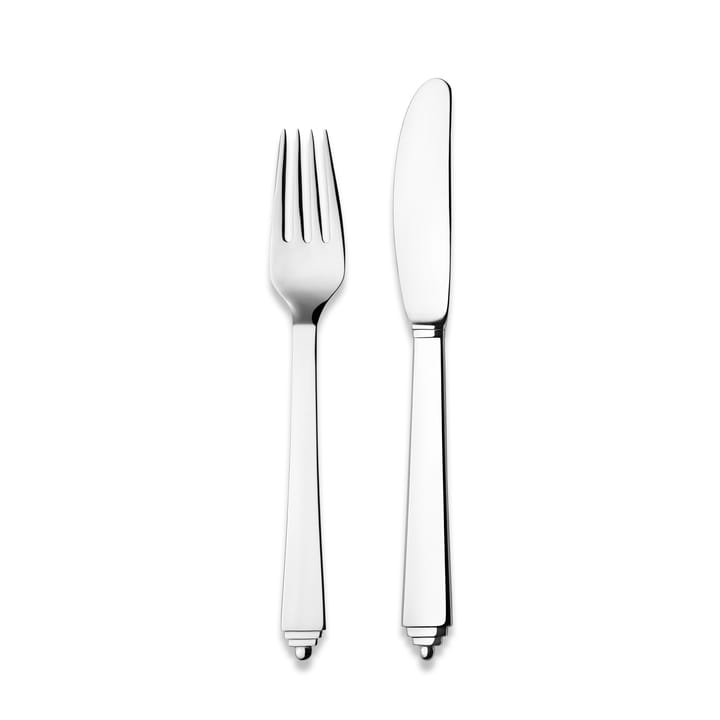 Pyramid dessertbestikk - 8 deler - Georg Jensen