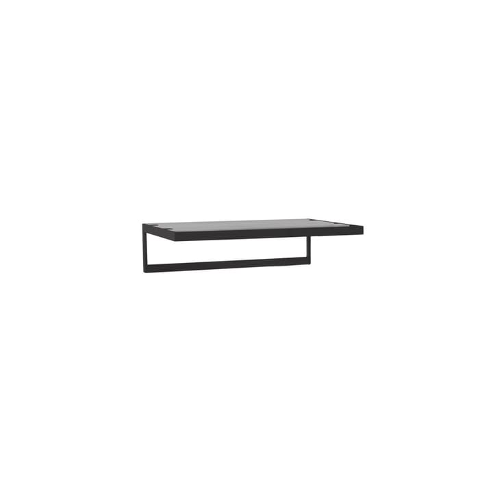 Sixten hatthylle 45x15 cm - Gråpigmentert ask-svart ram - Givarps