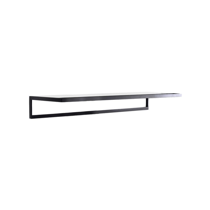 Sixten hatthylle 90x15 cm - Hvittpigmentert ask-svart - Givarps