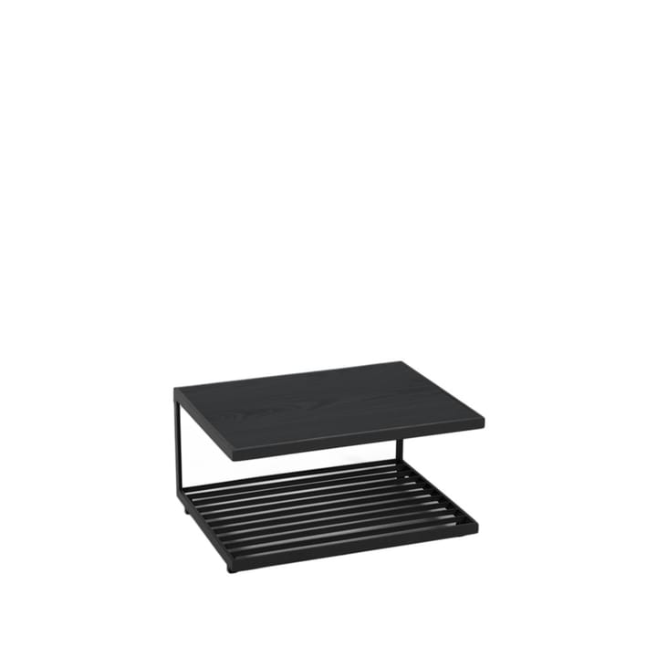 Sixten skohylle 45x24 cm - Svartpigmentert ask-svart - Givarps