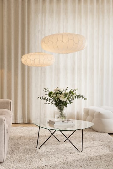 Bladverk lampskjerm Ø50 cm - Hvit - Globen Lighting
