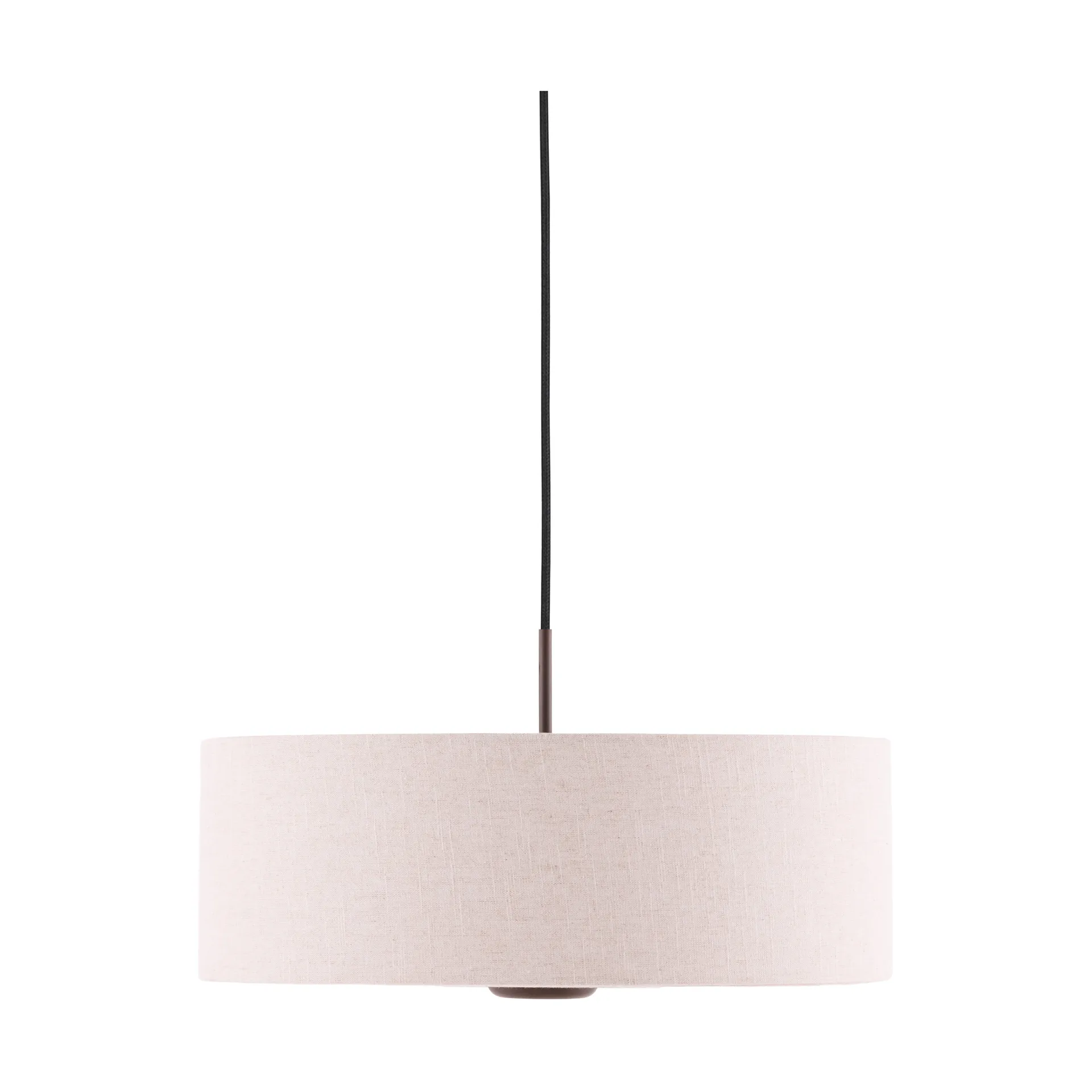 Bosco pendel , Beige, brunbeiset eik, Ø55 cm Globen Lighting