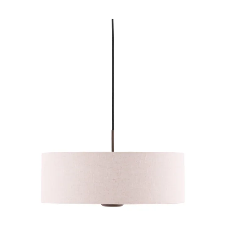Bosco pendel  - Beige, brunbeiset eik, Ø55 cm - Globen Lighting