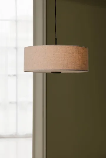 Bosco pendel  - Beige, brunbeiset eik, Ø55 cm - Globen Lighting