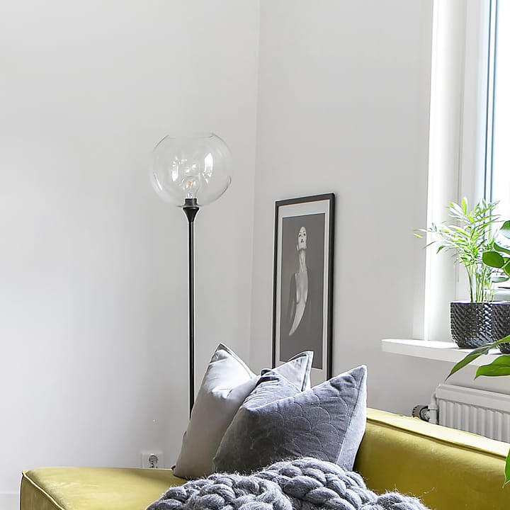 Bowl gulvlampe, Svart Globen Lighting