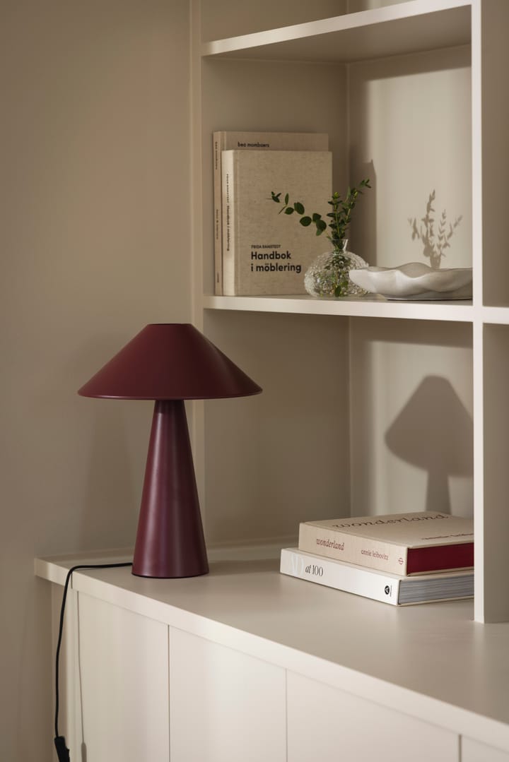 Cannes bordlampe, Burgundy Globen Lighting