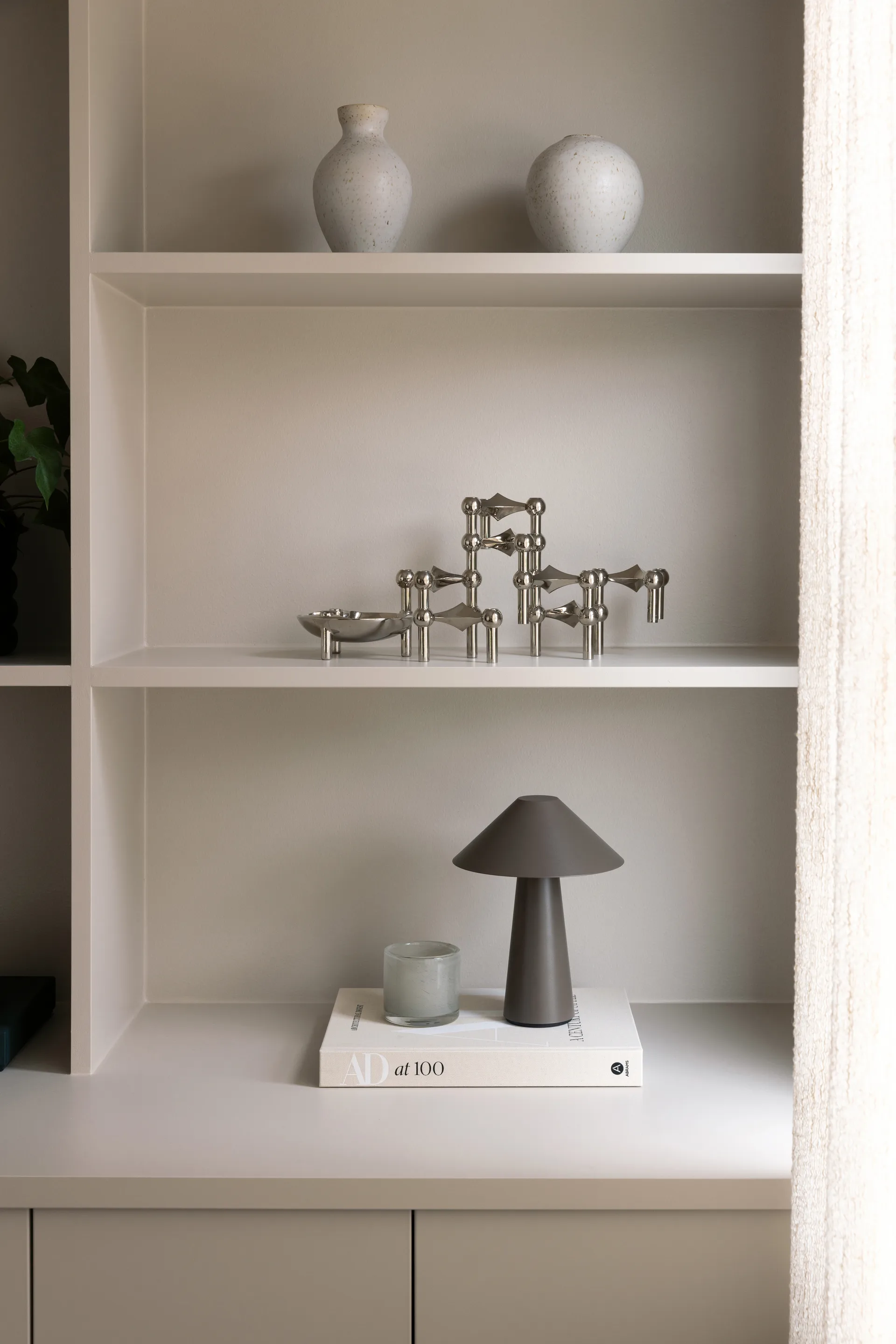 Cannes bærbar bordlampe, Brun Globen Lighting