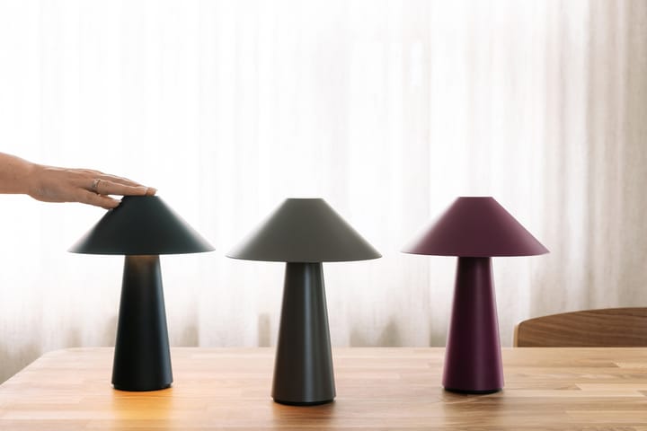 Cannes bærbar bordlampe, Brun Globen Lighting