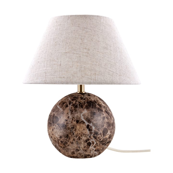 Castello 35 bordlampe - Brun marmor - Globen Lighting