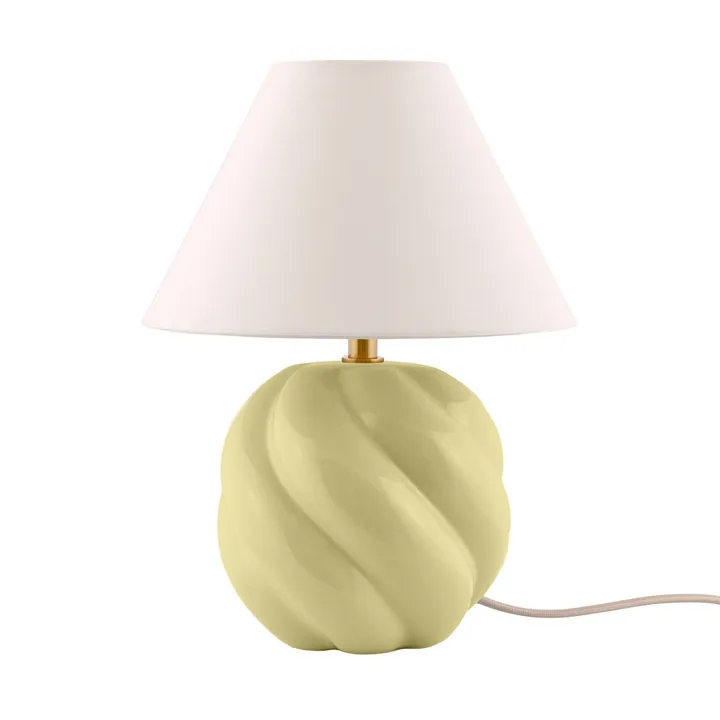 Dahlia bordlampe - Butter yellow - Globen Lighting