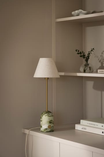 Gino 20 bordlampe - LyseGreen marmor - Globen Lighting