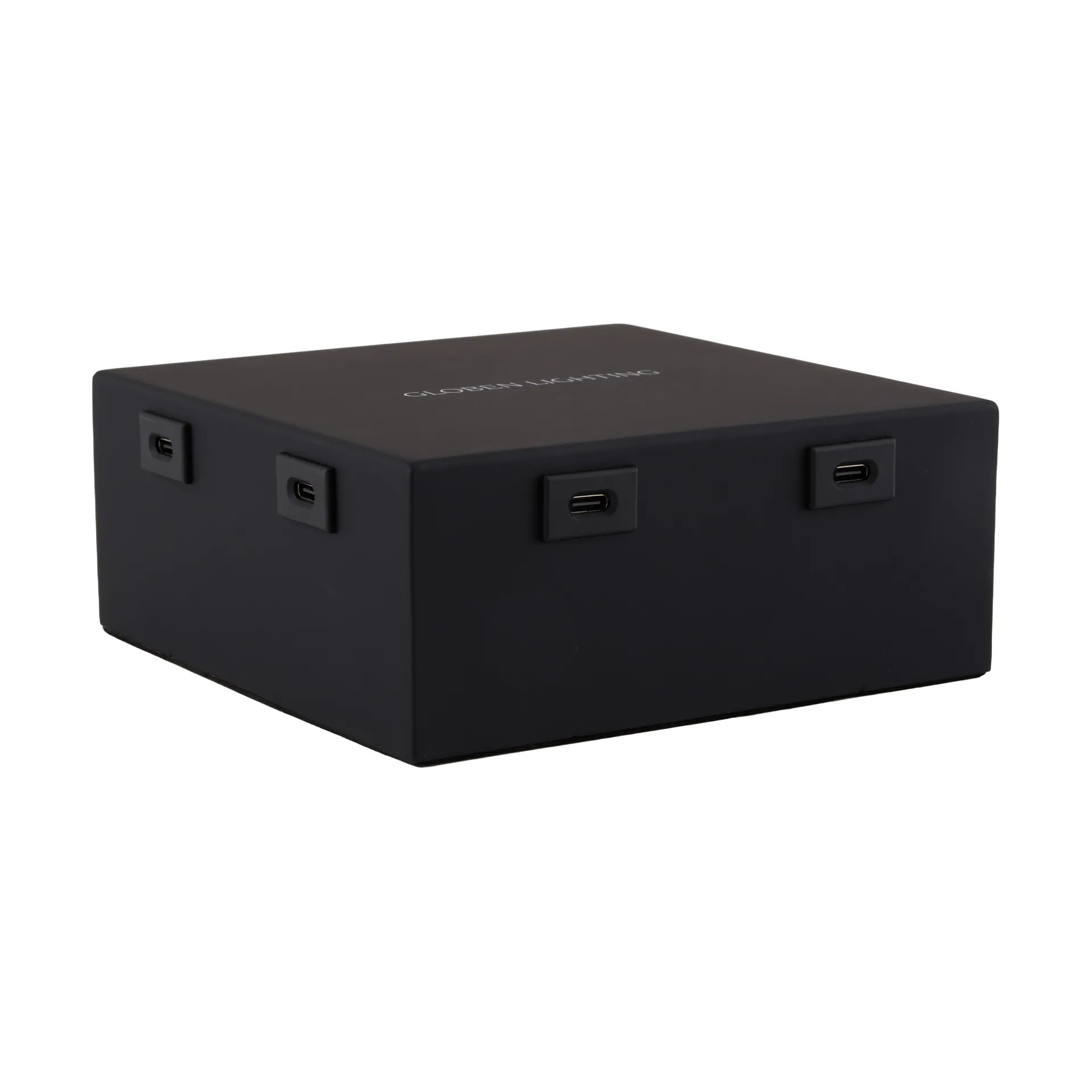 Globen Lighting ladehub USB C, Svart, 8 stk adaptere Globen Lighting