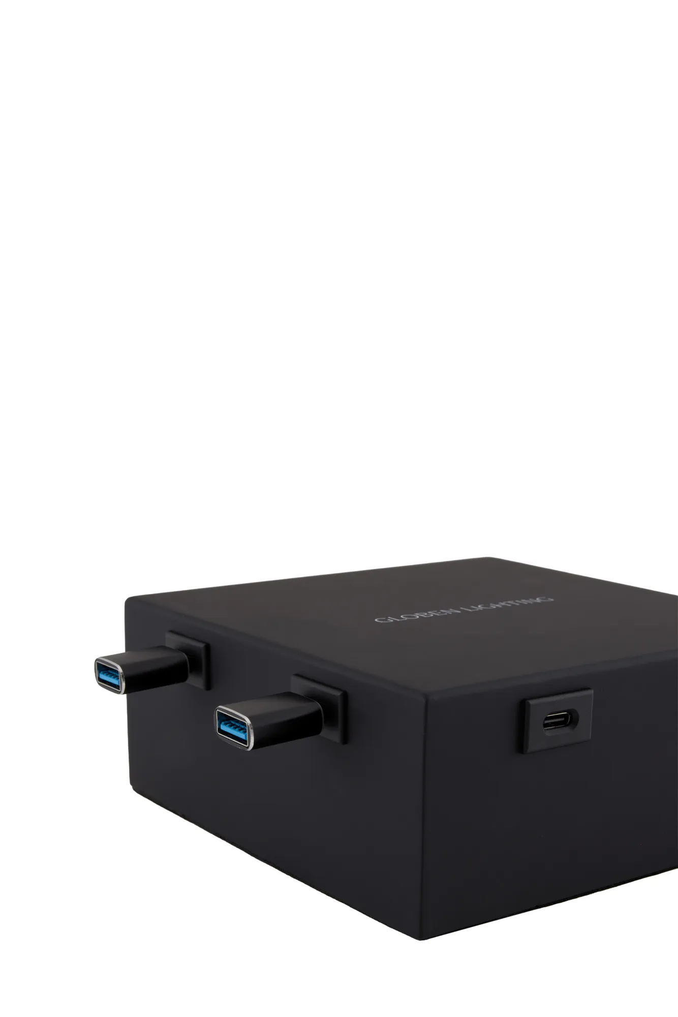 Globen Lighting ladehub USB C, Svart, 8 stk adaptere Globen Lighting