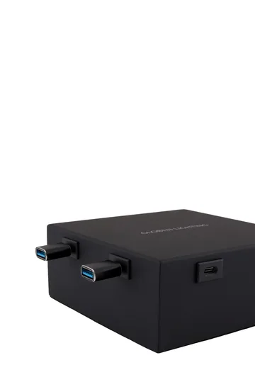 Globen Lighting ladehub USB C - Svart, 8 stk adaptere - Globen Lighting
