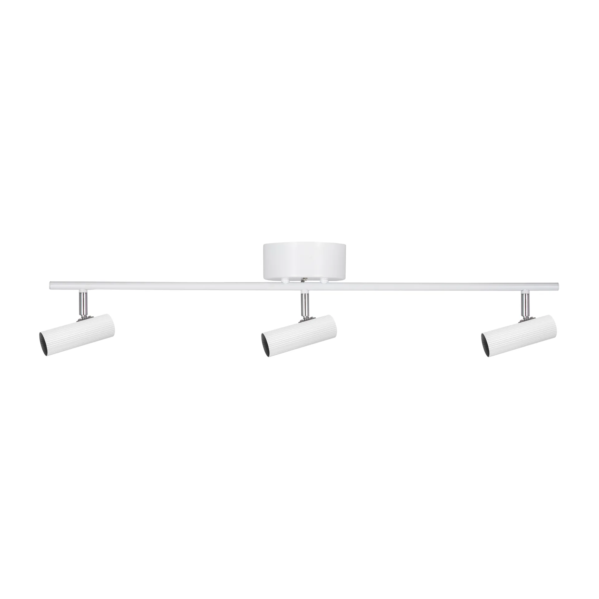 Hubble 3 Long plafond, Hvit-krom Globen Lighting