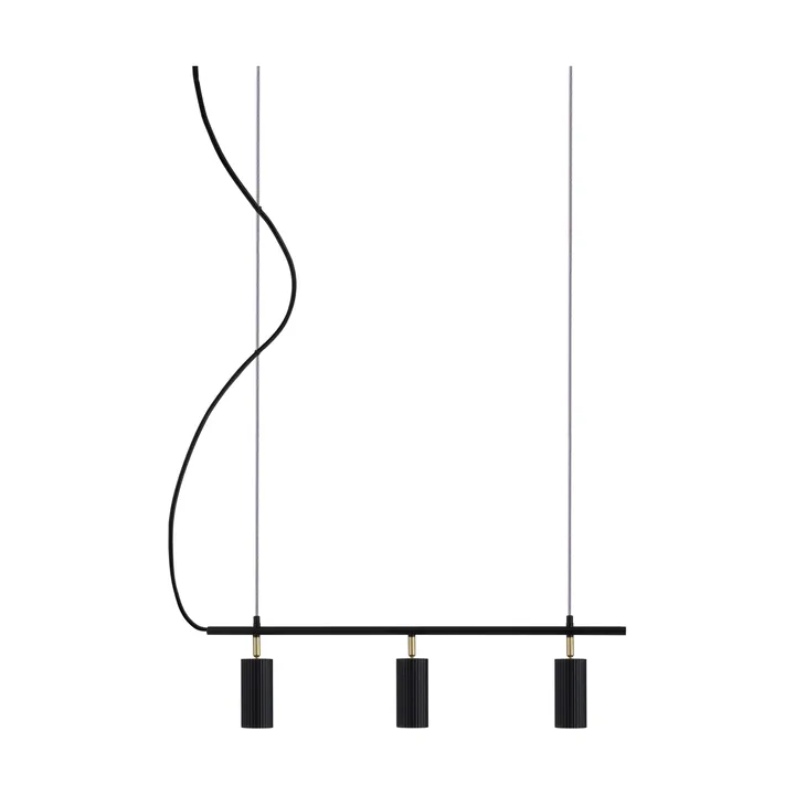 Hubble 3 Long plafond - Svart - Globen Lighting