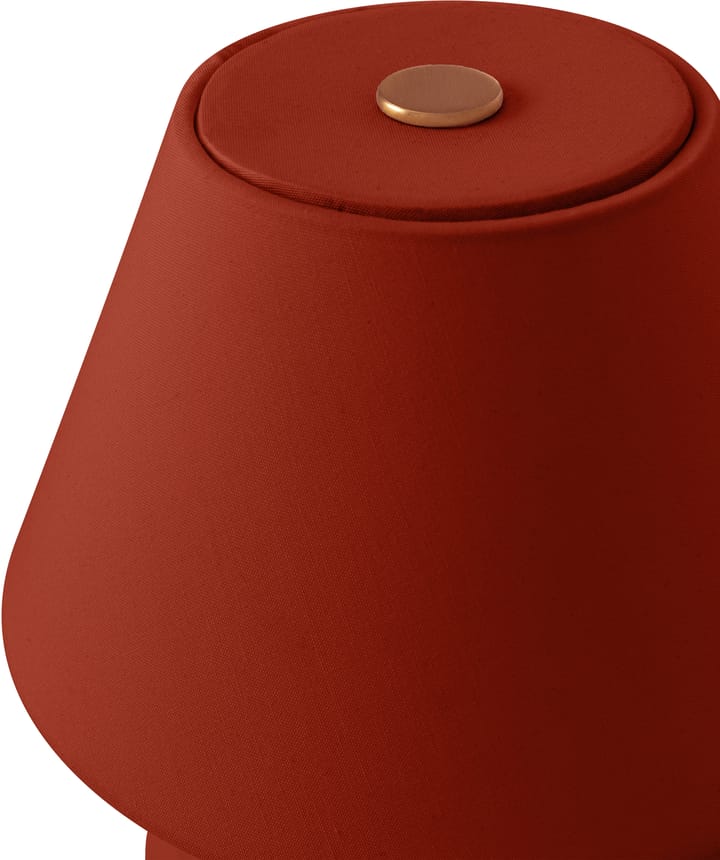 Iris 16 portabel bordlampe, Burgundy Globen Lighting