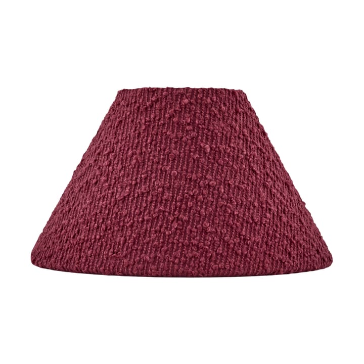 Iris 20 lampeskjerm - Bouclé burgundy - Globen Lighting