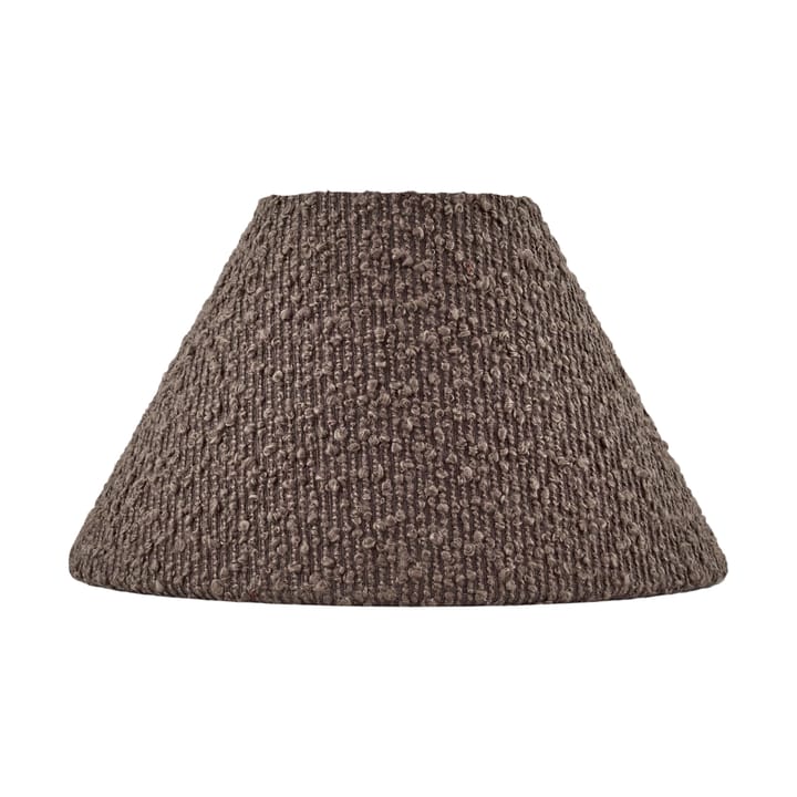 Iris 20 lampeskjerm - Bouclé mocha - Globen Lighting